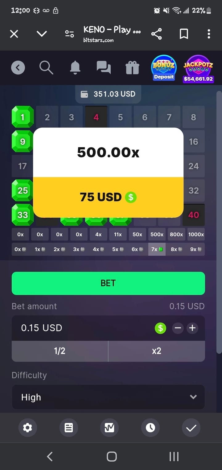 Bitstarz Casino Review Bitstarz Real Win Screenshot